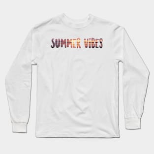 summer vibes Long Sleeve T-Shirt